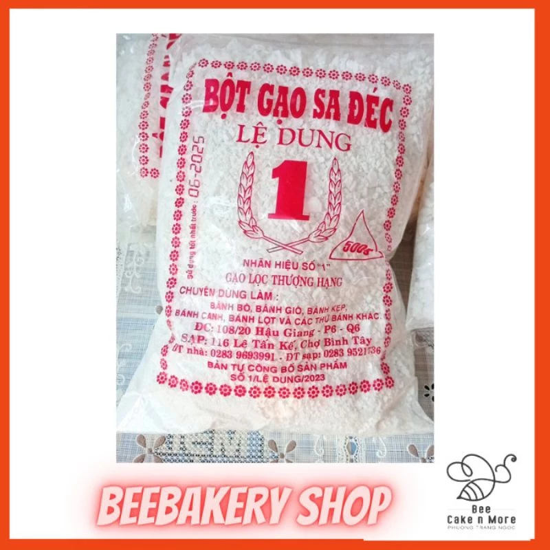 Bột gạo Sa Đéc Lệ Dung chuyên dùng làm bánh bò, bánh giò, bánh lọt, bánh canh...