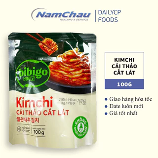 Kimchi cải thảo cắt lát Ông Kim's Bibigo (CJ Food) 100gr