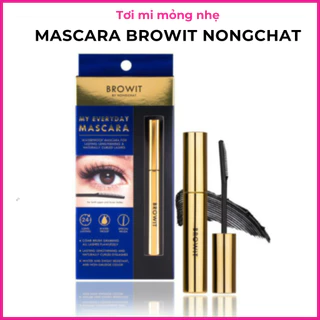 Mascara NongChat Browit Thái Lan làm dày, dài cong mi