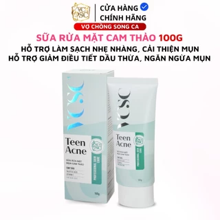 Sửa Rửa Mặt Cam Thảo VCSC - Hỗ trợ làm sạch sâu, ngăn ngừa mụn