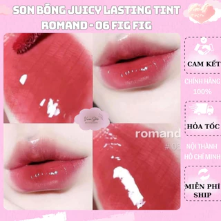 Son tint bóng 06 FigFig Romand Juicy Lasting Tint chính hãng - Vivan Cosmetic