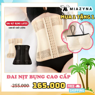 Đai Nịt Bụng Latex Miazyna Cao Cấp Siết Eo Giữ Dáng Chỉnh Dáng Ngồi Kiến Tạo Đường Cong Hiệu Quả M3594