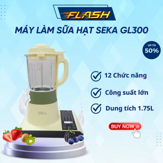 Máy làm sữa hạt SEKA GL300 dung tích 1,75 lít 12 chức năng xay nấu tiện ích Bảo hành 12 tháng