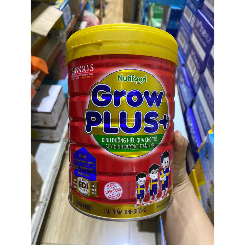 Sữa bột Growplus NutiFood đỏ 900g