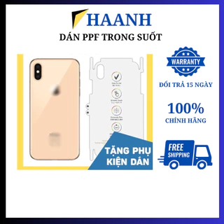 Miếng dán PPF iPhone mặt sau 6/6s/6plus/6s plus/7/8/7plus/8plus/x/xs/xs max/11/12/13/pro/promax - ORIO