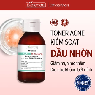 Toner Bielenda Dr Medica Niacinamide - Nước Hoa Hồng Cân Bằng Da Dầu Mụn Dưỡng Ẩm 200ml/250ml