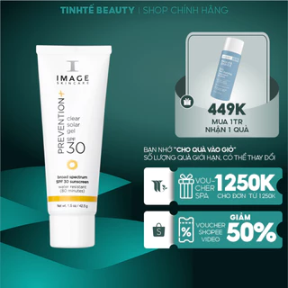 Kem Chống Nắng Chống Trôi, Thấm Nước Dành Cho Mọi Loại Da IMAGE Skincare PREVENTION+ Solar Clear Gel SPF30 7g/42.5g