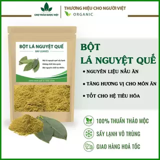 Bột lá nguyệt quế nguyên chất 100g (Bay leaves, bột gia vị nấu ăn) - Chợ Thảo Dược Việt