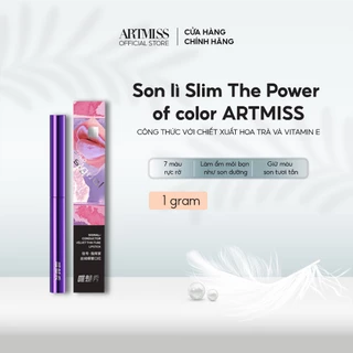 Son lì Slim The Power of color ARTMISS mềm môi, lâu trôi 1g