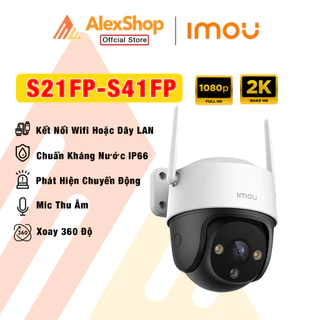 Camera Imou S41 / S21 4M 2M Ngoài trời, Xoay 360 Độ Camera Trong Nhà