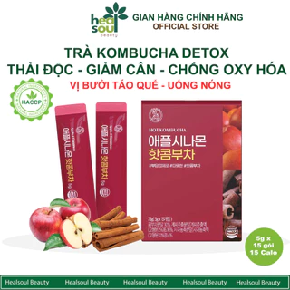 Trà Hot Kombucha Healslab Hàn Quốc Vị Táo Quế