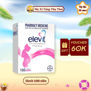 Mẹ Xi Elevit 100v - vitamin tổng hợp cho bà bầu tốt nhất, hàng chuẩn Úc