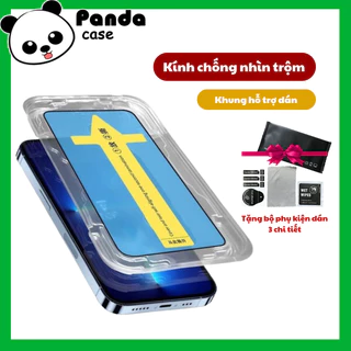 Kính cường lực iphone tự dán chống nhìn trộm cho ip 7P/8P/X/Xsmax/11/11promax/...13promax - Panda Case