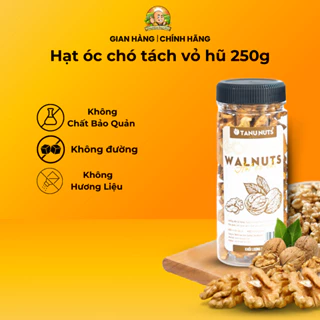 Nhân óc chó vàng TANU NUTS, hạt óc chó tách vỏ Chile tốt cho bà bầu và bé - Hũ 250gr