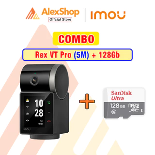 [COMBO] Camera Imou Rex VT Pro 5M + Thẻ Nhớ 128Gb, Pin thích Hợp- Camera Trong Nhà