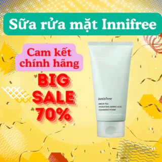 Sữa Rửa Mặt Trà Xanh Innisfree Green Tea Foam Cleanser 150ml Hàn Quốc Giúp Làm Sạch, Kiểm Soát Nhờn - ZAZA STORE