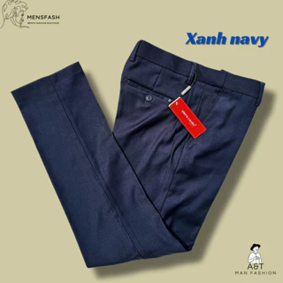 Quần Âu Nam Ống Côn Co Giãn, Quần Tây Nam Cao Cấp Xanh Navy Pierre Cardin Chính Hãng Xuất Dư Sang Thị Trường Hàn Quốc