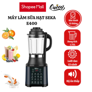 Máy xay sũa hạt E400 chính hãng SEKA, dung tích 1.75L, 14 chức năng