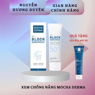 Kem chống nắng mocha derma SPF 50PA+++