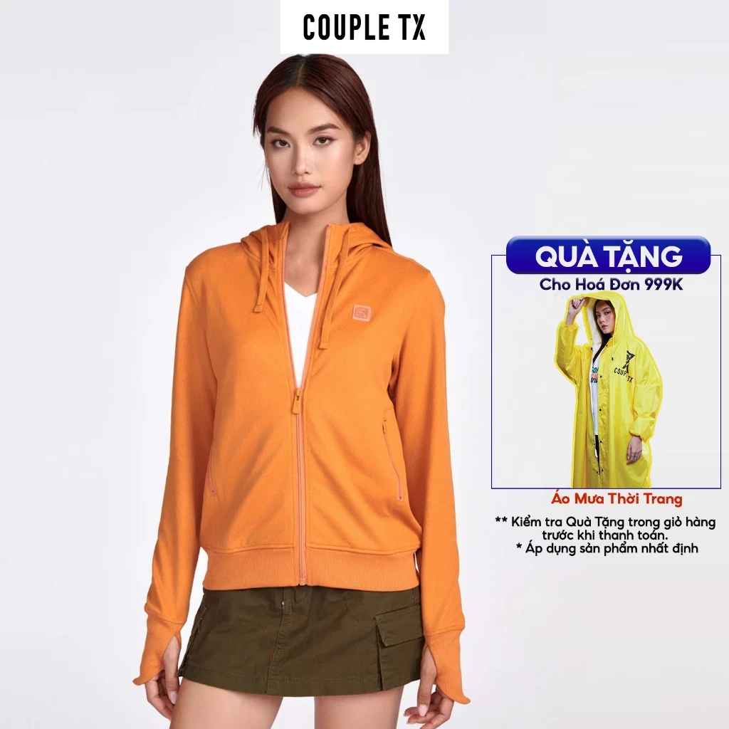 Áo Khoác Nữ UV Vải Tricot Chống Nắng Couple TX