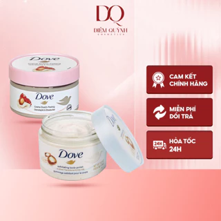 Tẩy Da Chết Toàn Thân Dove Creme Dusch Peeling