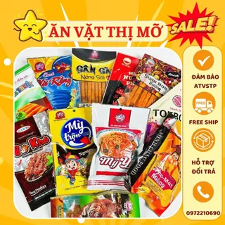 Combo 10 gói snack tăm cay ăn vặt cổng trường