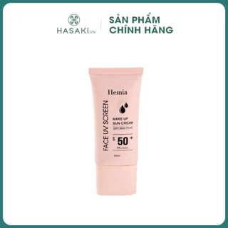 Kem Chống Nắng HEMIA Nâng Tone Kiềm Dầu SPF50++++ 50ml