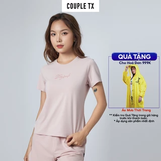 Áo Thun Nữ Couple TX Stay Fresh Slim Fit WTS 2366