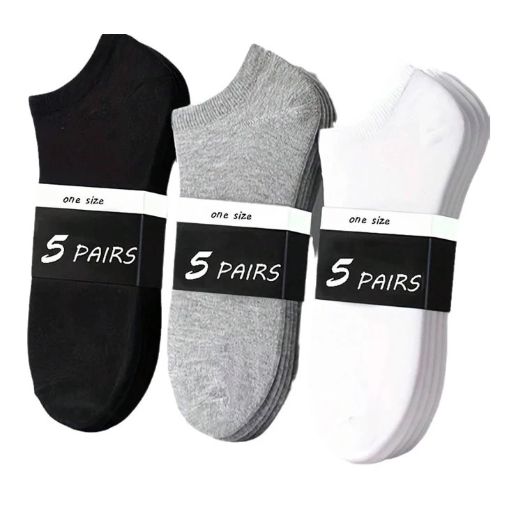 [MUA 10 TẶNG 1] COMBO 10 Đôi Tất (Vớ) Nam Nữ Cổ Thấp Trơn Chất Cotton Mềm Mịn - VONAM001