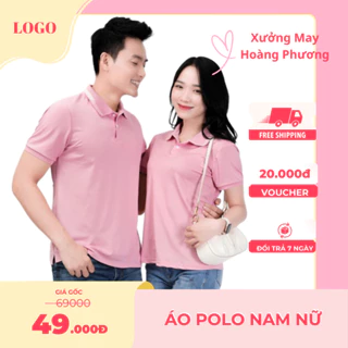 ÁO POLO NAM NỮ phong cách trẻ trung , chất liệu vải thun cotton cá sấu co giãn 4 chiều