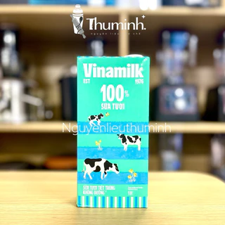 Sữa Tươi Vinamilk 100% Tiệt Trùng Không Đường Hộp 1L