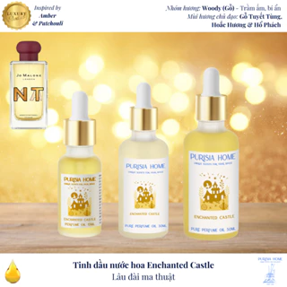 (15ml/30ml/50ml) Enchanted Castle - Tinh dầu nước hoa không gian nguyên chất 100% - Lâu đài ma thuật