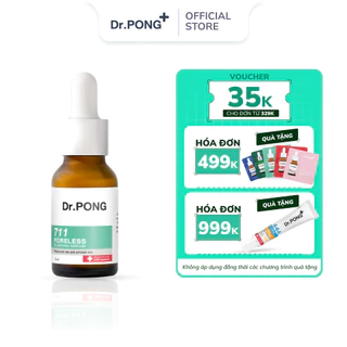 Serum thu nhỏ lỗ chân lông Dr.PONG 711 Poreless Blurring 16ml