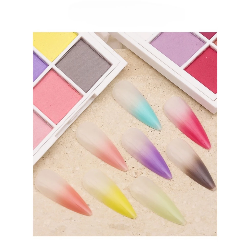 Bảng Phấn Dặm Ombre Chuyên Nail