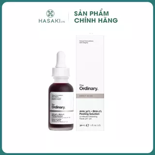 The Ordinary Peeling Solution AHA 30% + BHA 2% ( 30ml ) Giảm Mụn, Se Khít Lỗ Chân Lông, Sáng Da