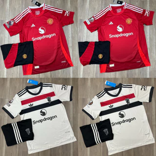 Áo Bóng Đá Manchester United , Áo Đá Banh Manchester United Sân Nhà 23/24 - Vải Polyester Gai Thái