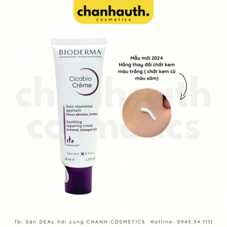 Kem dưỡng phục hồi da Bio Cicabio Cream 40ml dành cho da mỏng yếu