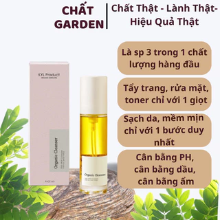 Sữa Rửa Mặt Cho Bà Bầu, Sữa Rửa Mặt 3 trong 1 Hữu Cơ, Kiêm Tẩy Trang Và Toner