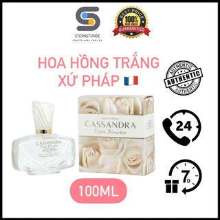 Nước Hoa Hồng Trắng Pháp Cassandra Rose 100ml