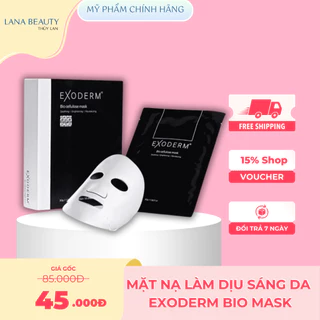 MẶT NẠ LÀM DỊU VÀ SÁNG DA EXODERM BIO CELLULOSE MASK