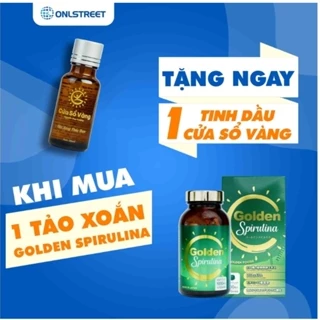 Tảo Xoắn Cửa Sổ Vàng Golden Spirulina Bổ Sung Dinh Dưỡng Dành Cho Mẹ Và Bé