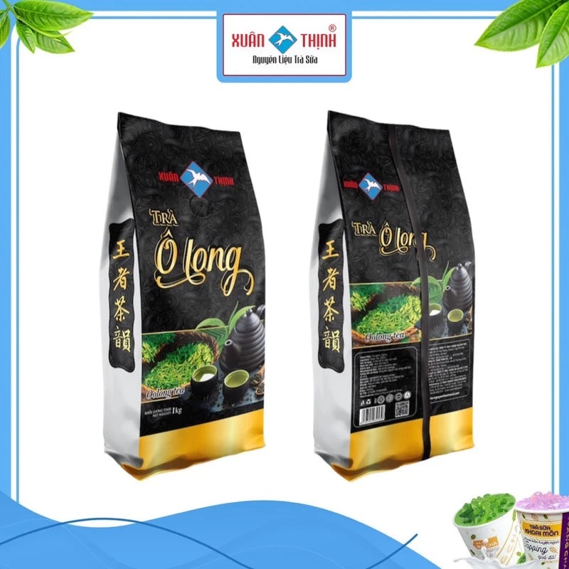Trà ô long (olong) King oolong tea Xuân Thịnh 1kg