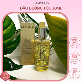 Dầu dưỡng tóc hỗ trợ phục hồi Kerastase Elixir Ultime Fullsize 30ml - The Camellia Beauty