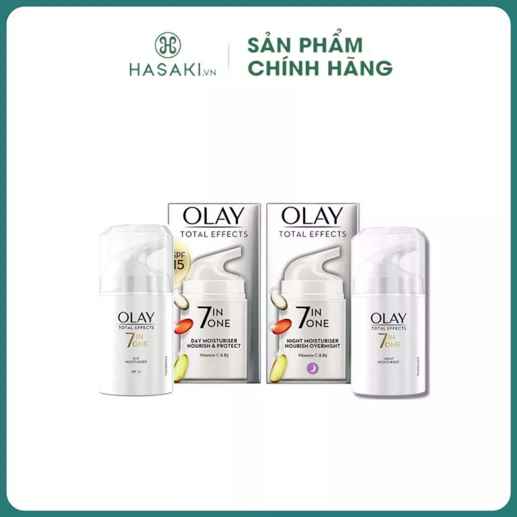 Kem Dưỡng Olay Total Effects 7 In 1  Dưỡng Da, Tái Tạo Và Làm Đẹp Da Một Cách Tối Ưu, Chống Lão Hóa