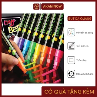 Set 8 bút nguyên hộp Bút Huỳnh Quang Flash Color SQ , bút viết bảng LED