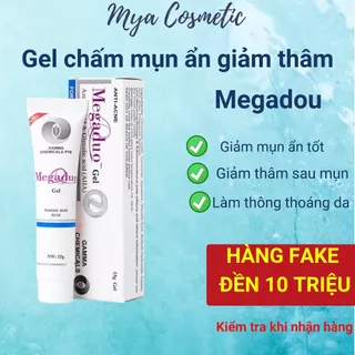 Gel giảm mụn ẩn, giảm thâm, làm thông thoáng lỗ chân lông Megaduo Gel bản thường AHA và bản Plus Retinal