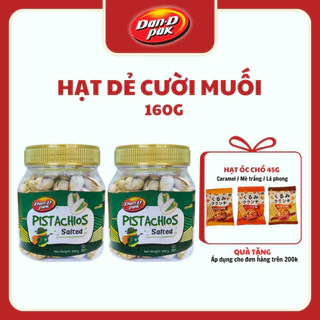 Hạt dẻ cười sấy muối ăn vặt phù hợp mọi lứa tuổi 160g Dan D Pak