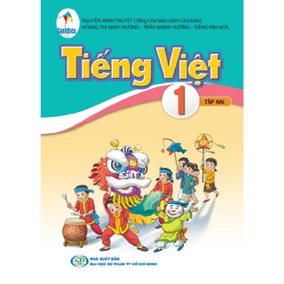 Sách giáo khoa Tiếng Việt 1 tập 2 Cánh Diều (Kèm bao sách và bút chì 2B)