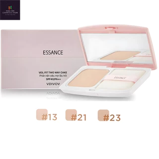 Phấn nền siêu mịn lâu trôi Essance Veil Fit Two Way Cake SPF40/Pa++ 7G