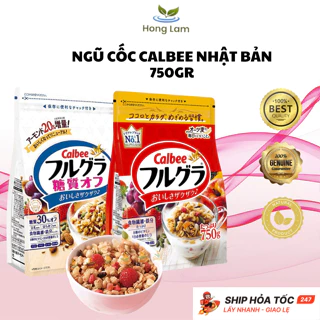 Ngũ Cốc Calbee Nhật Bản Thay Thế Bữa Ăn Sáng 600g/ 750G